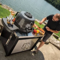 Armario Para Broil King Keg -Ofertas Sabores BBQ Tienda Armario para Broil King Keg Kamado 3