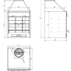 Barbacoa Argentina 70 Cm. -Ofertas Sabores BBQ Tienda Barbacoa Argentina 70 cm 8