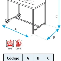 Barbacoa Argentina Extra Fondo -Ofertas Sabores BBQ Tienda Barbacoa Argentina Extra Fondo 3
