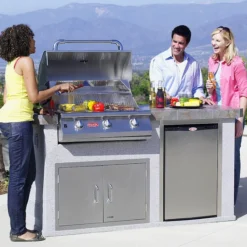 Barbacoa De Gas Bull Steer Premium Para Encastrar -Ofertas Sabores BBQ Tienda Barbacoa Gas Bull Steer Premium Encastrar 4a