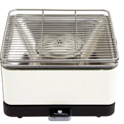 Barbacoa Portatil Sin Humo Teide Blanco