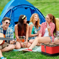 Barbacoa Portatil Sin Humo Teide Rojo -Ofertas Sabores BBQ Tienda Barbacoa Portatil Sin Humo Teide Rojo 10