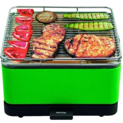 Barbacoa Portatil Sin Humo Teide Verde -Ofertas Sabores BBQ Tienda Barbacoa Portatil Sin Humo Teide Verde 9