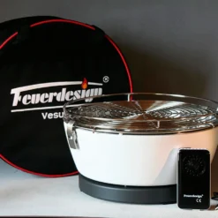Barbacoa Portatil Sin Humo Vesubio Blanco -Ofertas Sabores BBQ Tienda Barbacoa Portatil Sin Humo Vesubio Blanco 12