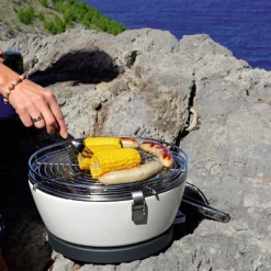 Barbacoa Portatil Sin Humo Vesubio Blanco -Ofertas Sabores BBQ Tienda Barbacoa Portatil Sin Humo Vesubio Blanco 9