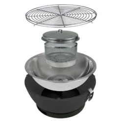 Barbacoa Portatil Sin Humo Vesubio Gris -Ofertas Sabores BBQ Tienda Barbacoa Portatil Sin Humo Vesubio Gris 7