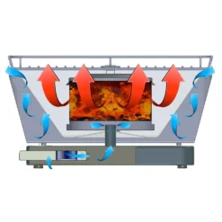 Barbacoa Portatil Sin Humo Vesubio Rojo -Ofertas Sabores BBQ Tienda Barbacoa Portatil Sin Humo Vesubio Rojo 13