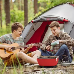 Barbacoa Portatil Sin Humo Vesubio Rojo -Ofertas Sabores BBQ Tienda Barbacoa Portatil Sin Humo Vesubio Rojo 8