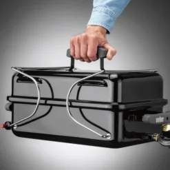 Weber Go-Anywhere Black Gas -Ofertas Sabores BBQ Tienda Barbacoa Portatil Weber Go Anywhere gas 6