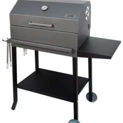 Barbacoa Con Tapa Todo Metal Grande