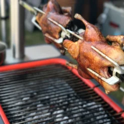 Barbacoa De Carbón Con Rustidor Hub -Ofertas Sabores BBQ Tienda Barbacoa de Carbon con Rustidor Hub 11