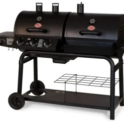 Barbacoa Duo De Gas Y De Carbón -Ofertas Sabores BBQ Tienda Barbacoa duo gas carbon char griller 4