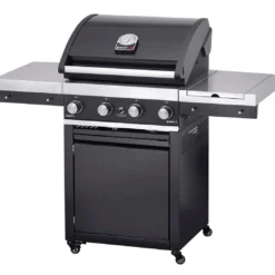 Premium G4 + Quemador Lateral -Ofertas Sabores BBQ Tienda Barbacoa gas Grandhall Premium G4 Quemador lateral 1