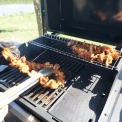 Xenon 3 Grandhall -Ofertas Sabores BBQ Tienda Barbacoa gas Grandhall Xenon 3 negra 9