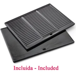 Barbacoa Siesta 612 Black Edition Barbecook -Ofertas Sabores BBQ Tienda Barbacoa gas Siesta 612 Ceram Barbecook 7