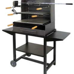 Barbacoa Todo Metal Con Rustidor