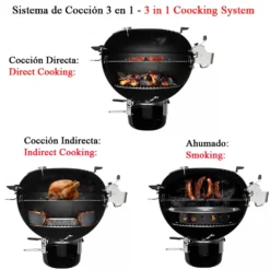 Master-Touch GBS Premium SE E-5775 57 Cm Weber Negra -Ofertas Sabores BBQ Tienda Barbacoa weber master touch GBS premium SE E 5775 8