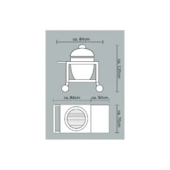 Buggy Para Kamado Monolith Classic Pro Series 2.0 -Ofertas Sabores BBQ Tienda Buggy para Kamado Monolith Classic Pro Series 2 0 9