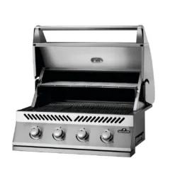 Napoleon Serie 500 32 IB Encastrar BI32PSS -Ofertas Sabores BBQ Tienda Built in BI32 Grill Angle Open RackBack