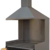 Cajon Barbacoa Con Chimenea Grande Extra Fondo