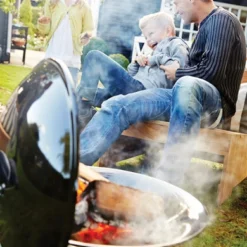 Chimenea Portátil De Jardín Weber -Ofertas Sabores BBQ Tienda Chimenea portatil jardin Weber 2750 6