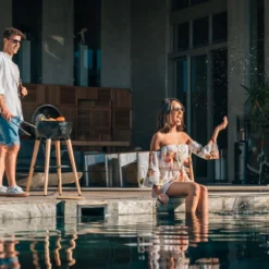 Cadac Barbacoa Eléctrica E-Braai 40 FS Black -Ofertas Sabores BBQ Tienda EBRAAI40FS8