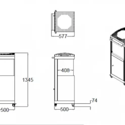 Estufa Terraza Bergen Con Cristal Térmico -Ofertas Sabores BBQ Tienda Estufa Terraza Bergen con cristal termico 10
