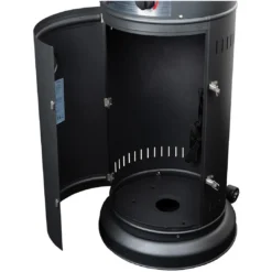 Estufa Terraza Negra Llama Redonda Flamme -Ofertas Sabores BBQ Tienda Estufa Terraza Negra Llama Redonda Flamme 4