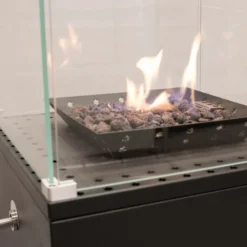 Estufa Terraza Odense Con Cristal Térmico -Ofertas Sabores BBQ Tienda Estufa Terraza Odense con cristal termico A5