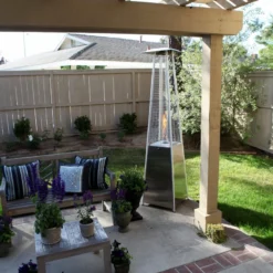 Estufa Exterior Piramide -Ofertas Sabores BBQ Tienda Estufa terraza exterior piramide 2