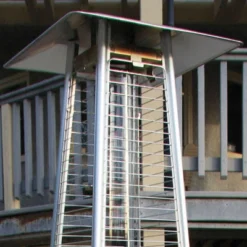 Estufa Exterior Piramide -Ofertas Sabores BBQ Tienda Estufa terraza exterior piramide 6