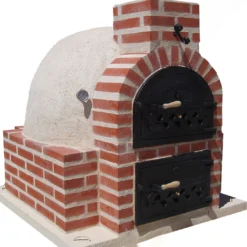 Hornilla Cuadrada Rústica Blanca 80 Cm. -Ofertas Sabores BBQ Tienda Hornilla Cuadrada Rustica Blanca 80 cm 2