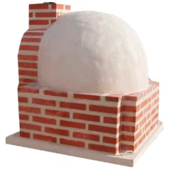 Hornilla Cuadrada Rústica Blanca 80 Cm. -Ofertas Sabores BBQ Tienda Hornilla Cuadrada Rustica Blanca 80 cm 3