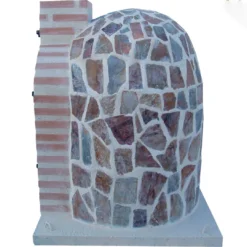 Hornilla Redonda Piedra Multicolor 75 Cm. -Ofertas Sabores BBQ Tienda Hornilla redonda Piedra Multicolor 75 cm 3