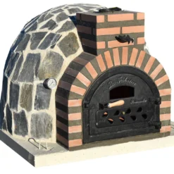 Horno Montado Piedra Gris 85 Cm.