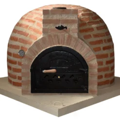 Horno Montado Esquina Ladrillo 90 Cm.