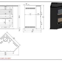 Horno De Leña Modelo HL-200 RF -Ofertas Sabores BBQ Tienda Horno de Lena Modelo HL 200 RF 3