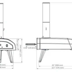 Horno De Pellet Ooni Fyra 12 -Ofertas Sabores BBQ Tienda Horno de Pellet Ooni Fyra 12 10