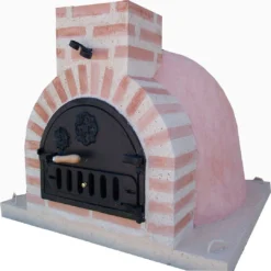 Horno Montado Clásico Terracota 85 Cm.