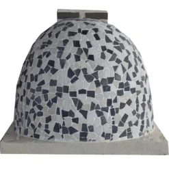 Horno Montado Mármol Gris 80 Cm. -Ofertas Sabores BBQ Tienda Horno montado Marmol Gris 2