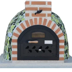 Horno Montado Mosaico Atlántico 80 Cm.