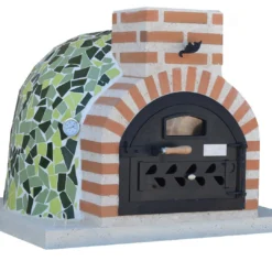 Horno Montado Mosaico Atlántico 90 Cm. -Ofertas Sabores BBQ Tienda Horno montado Mosaico Atlantico 2