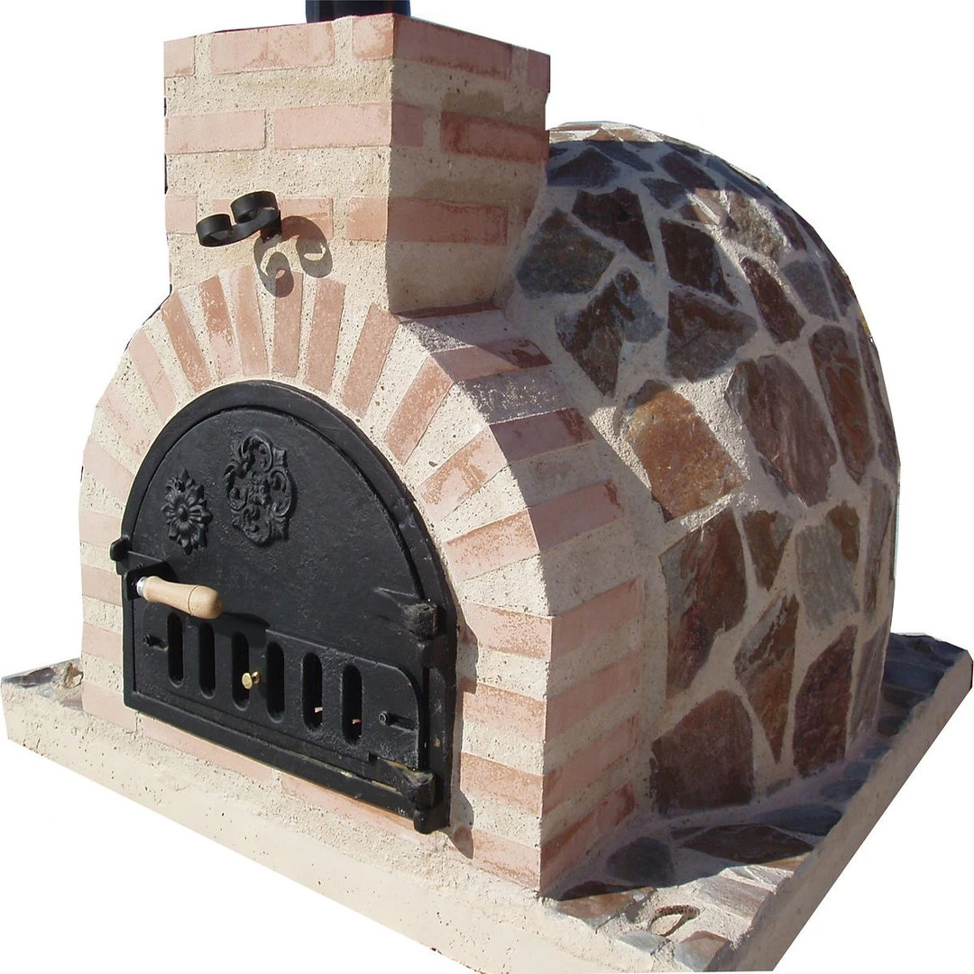 Horno Montado Piedra Multicolor 65 Cm. - Imagen 2