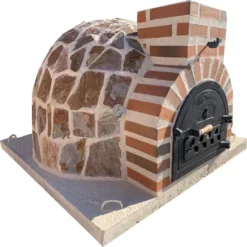 Horno Montado Piedra Multicolor Especial 65 Cm. -Ofertas Sabores BBQ Tienda Horno montado Piedra multicolor especial 2