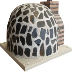 Horno Montado Piedra Gris 80 Cm. -Ofertas Sabores BBQ Tienda Horno montado Piedra Gris 2