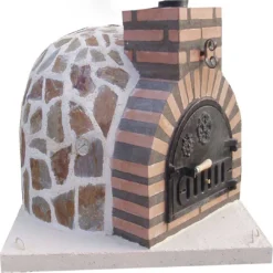 Horno Montado Esquina Piedra 90 Cm. -Ofertas Sabores BBQ Tienda Horno montado esquina piedra 90 cm 2