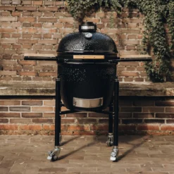 Kamado Monolith Básica Negra Con Pies -Ofertas Sabores BBQ Tienda Kamado Monolith Basica Negra con Pies 5