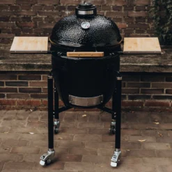 Kamado Monolith Básica Negra Con Pies -Ofertas Sabores BBQ Tienda Kamado Monolith Basica Negra con Pies 9