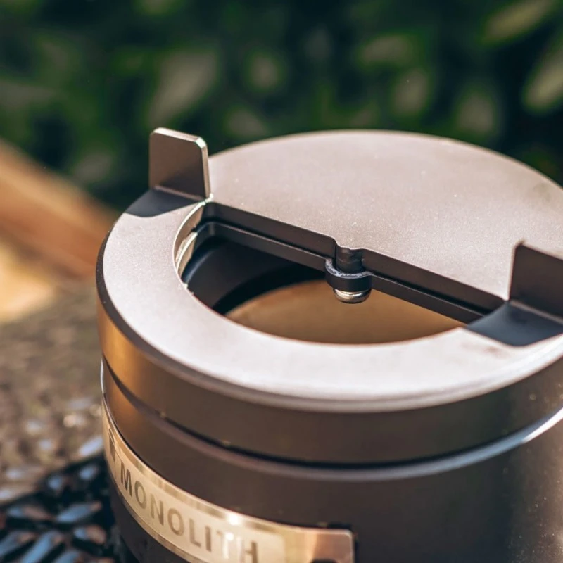 Kamado Monolith Classic Pro Series 2.0 Burdeos Con Pies - Imagen 2