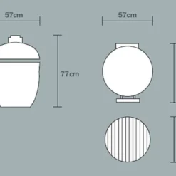 Kamado Monolith Classic Pro Series 2.0 Burdeos -Ofertas Sabores BBQ Tienda Kamado Monolith Classic Rojo AAA10
